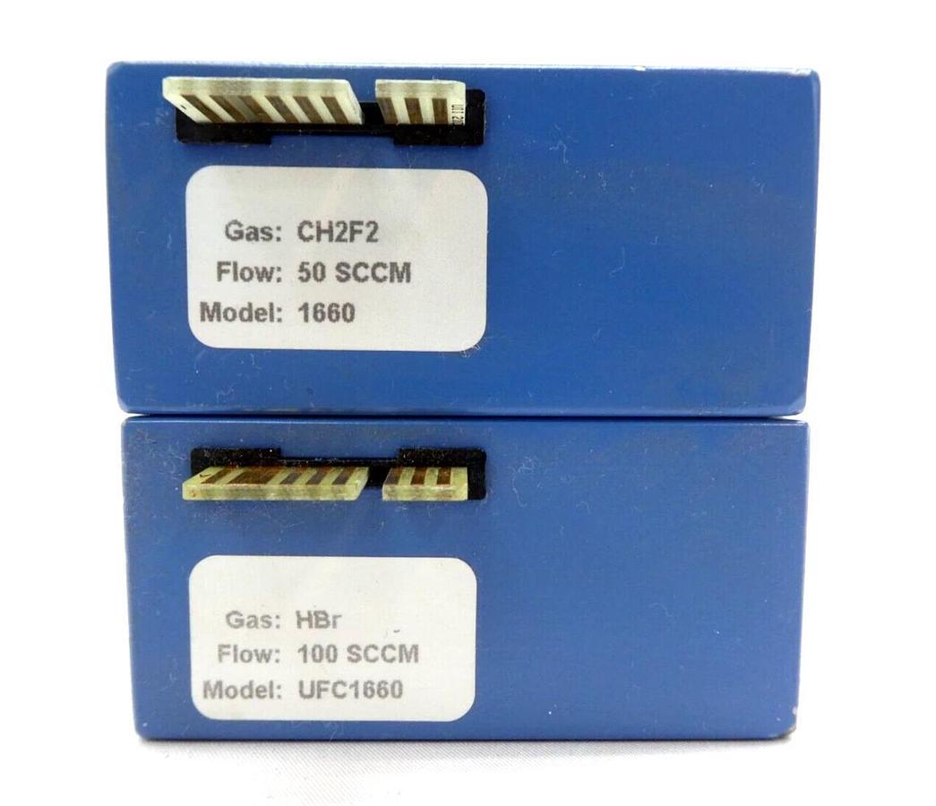 Used UNIT Instruments UFC-1660 Mass Flow Controller MFC Ar CHF3 Cl2 Lot of 11 Working