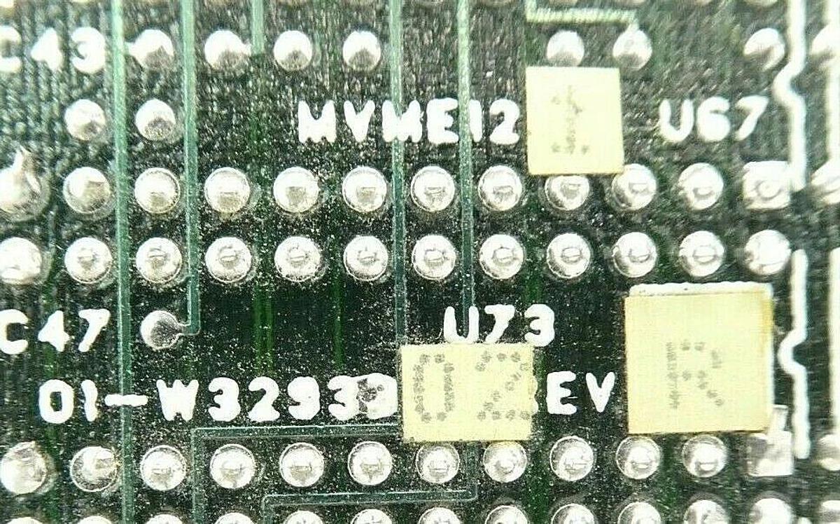 Used Motorola 01-W3293B 02 VME PCB Card MVME 121 Rev. R Working Surplus