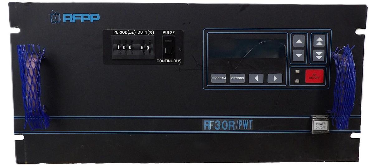 Used RF30R/PWT RFPP RF Power Products 7520758013 RF Generator Surplus Untested