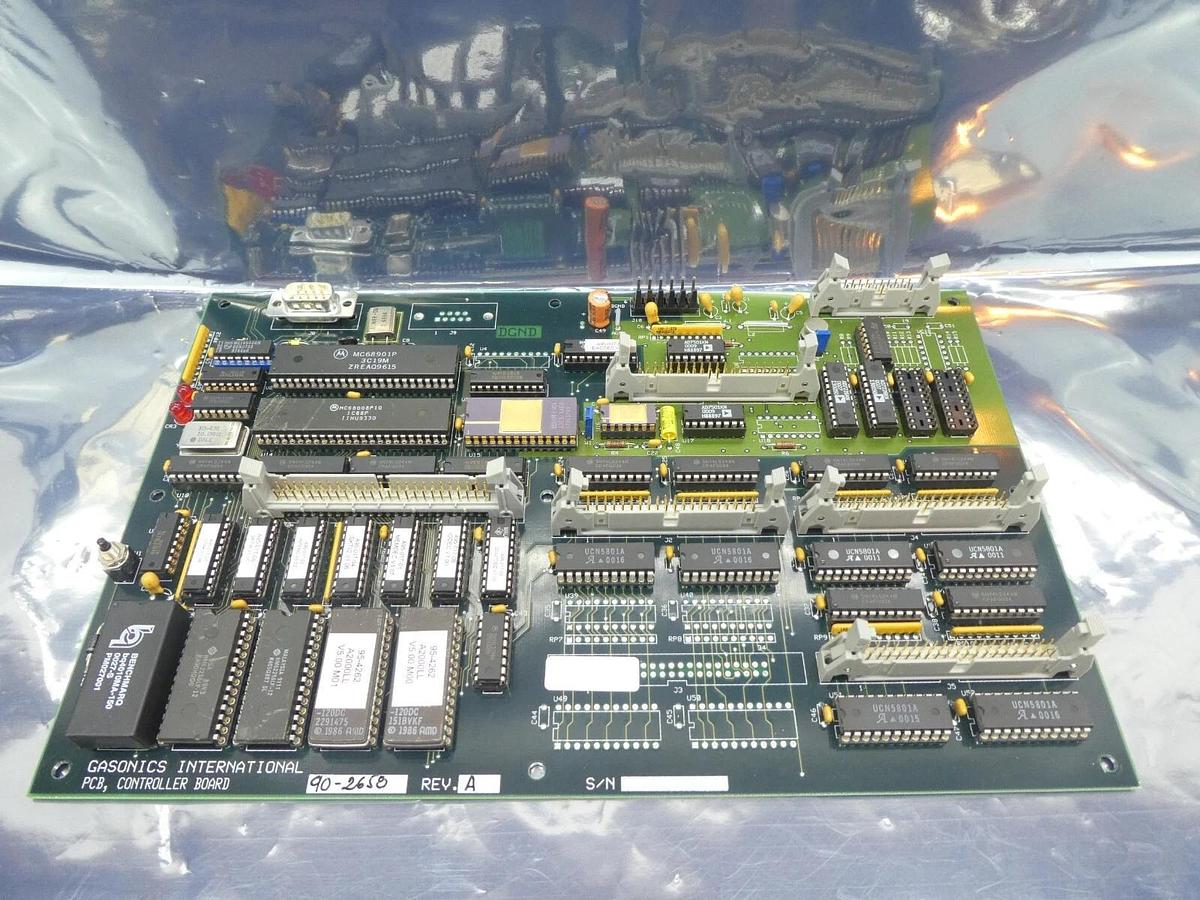 Used GaSonics 90-2650 Controller Board PCB Rev. A Aura A-2000L Working Surplus