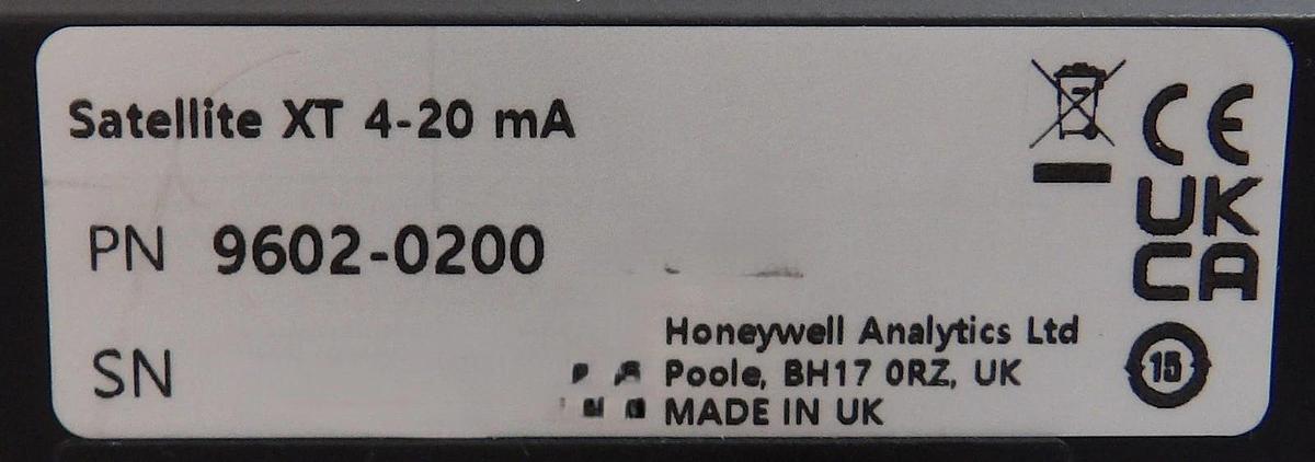 Honeywell 9602-0200 Gas Detector MST Satellite XT 4-20mA Lot of 2 New