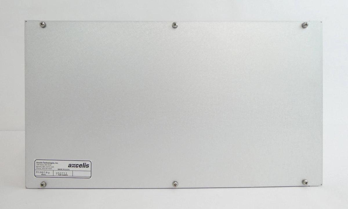 Axcelis Technologies 250712 Display AUX Rear System Monitor New Surplus