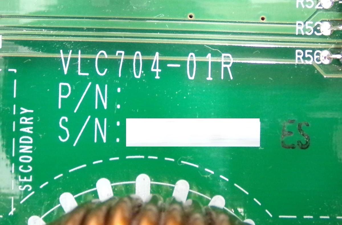 Used Shimadzu VLC704-01R Turbomolecular Controller PCB Turbo Working Surplus