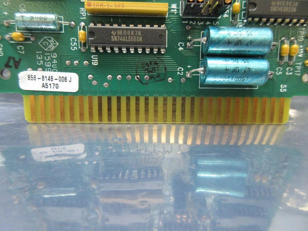 Used SVG Silicon Valley Group 858-8148-006 Processor PCB Card A5170 Rev. J 90S Used