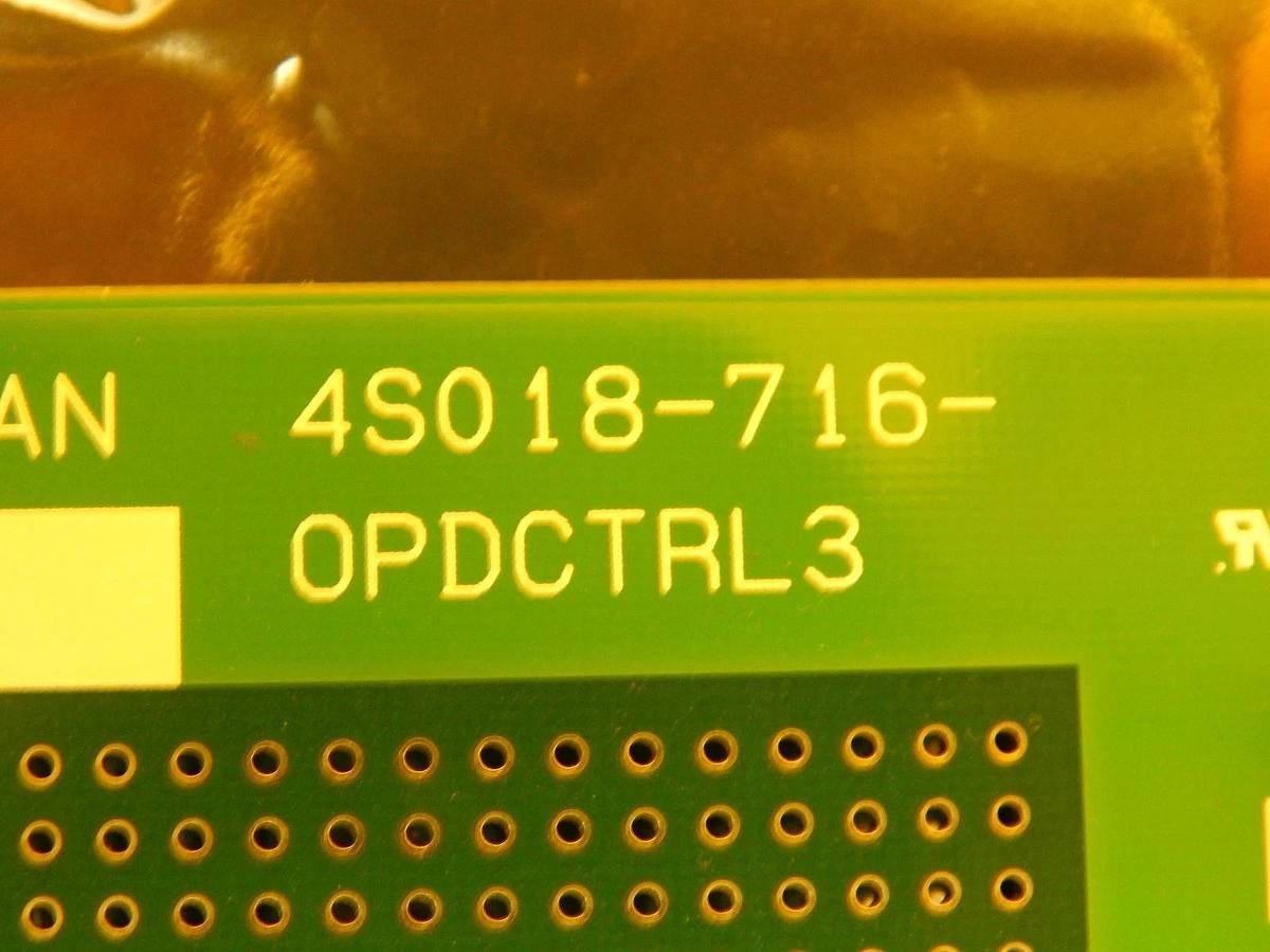 Used Nikon Precision 4S018-716 Relay Control Board PCB OPDCTRL3 NSR 300mm Working