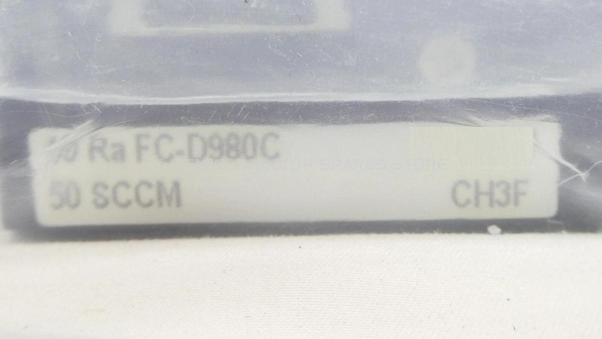 Aera 10 Ra FC-D980C Mass Flow Controller MFC FC-D980C 50 SCCM CH3F New Surplus