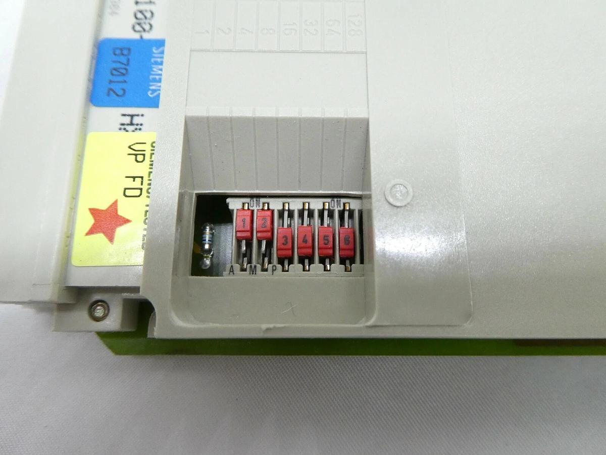 Used Siemens 6ES5430-4UA13 Digital Input PCB Card SIMATIC VP FD Balzers Unaxis Spare