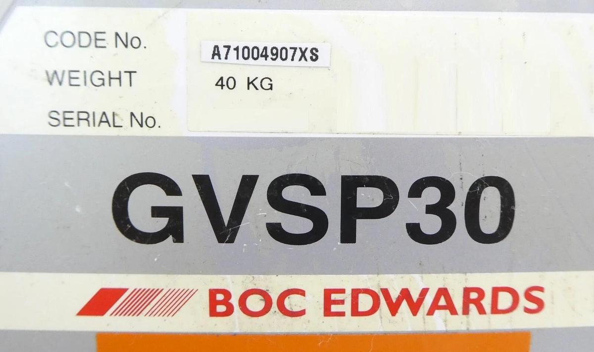 Refurbished GVSP 30 Edwards A71004907XS Scroll Vacuum Pump GVSP30 Copper Cu OEM Refurbished