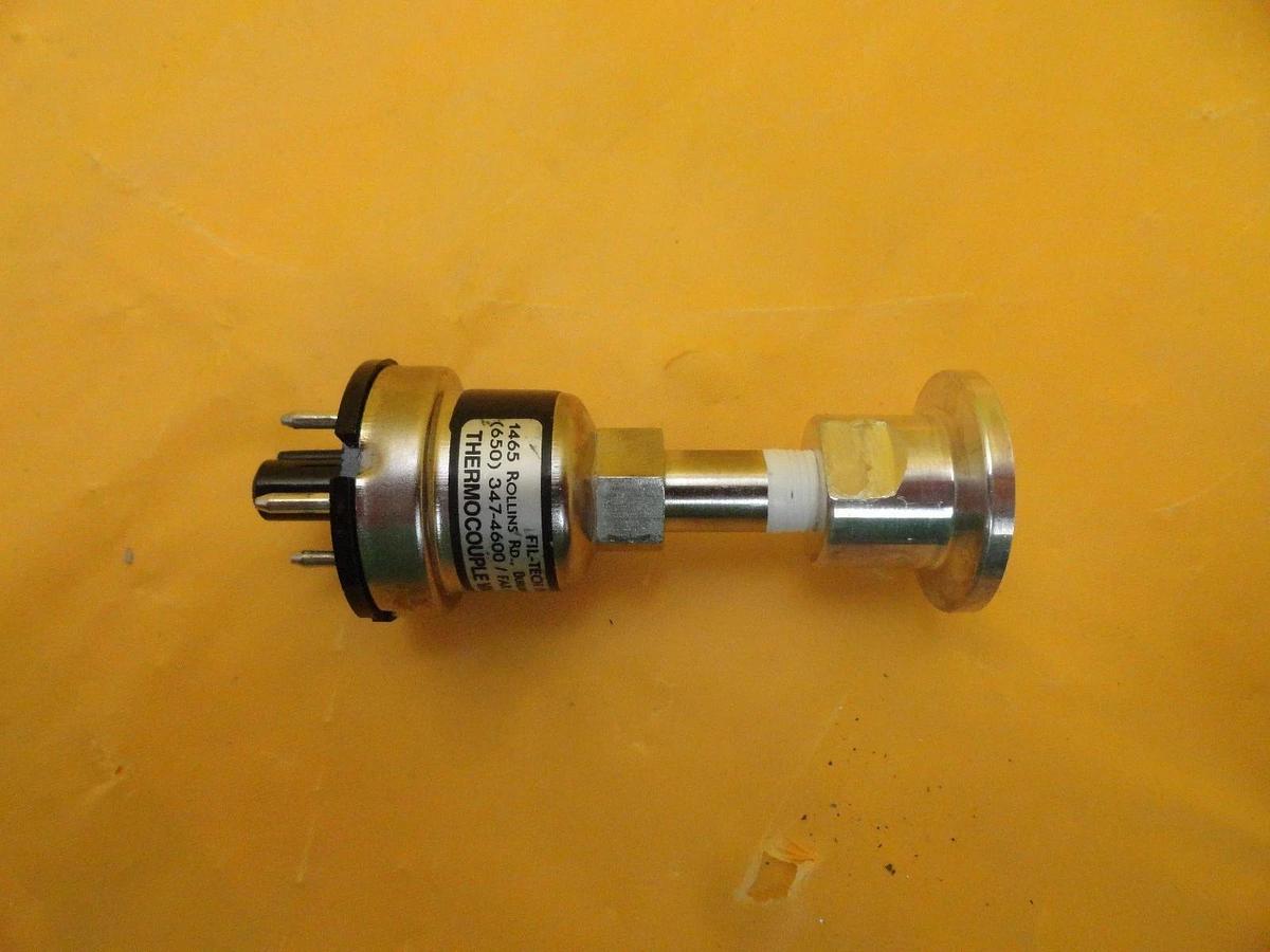 Used Fil-Tec 531 Thermocouple Vacuum Gauge NW16 Used Working