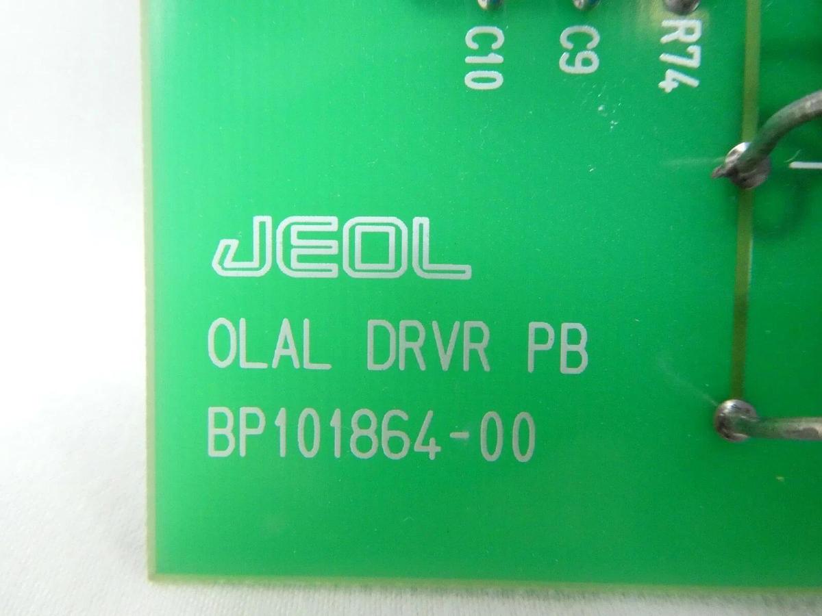 Used JEOL BP101864-00 Driver PCB Card OLAL DRVR PB JWS-2000 SEM Working Spare