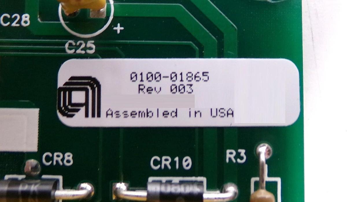 Used AMAT Applied Materials 0100-01865 TC Amp Interlock PCB Reseller Lot of 2 Spare