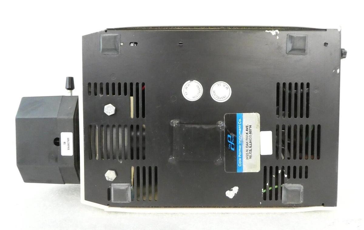 Used Cole-Parmer 7523-20 Digital Drive MasterFlex L/S 77200-60 Easy-Load II Working