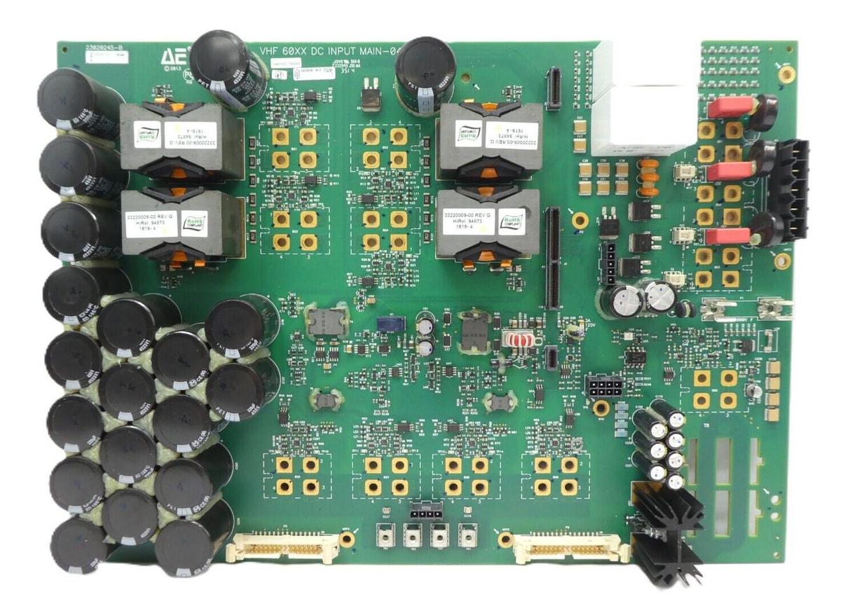 Used AE Advanced Energy 23020245-B VHF 60XX DC INPUT MAIN-04 PCB 33020215 33220038-00