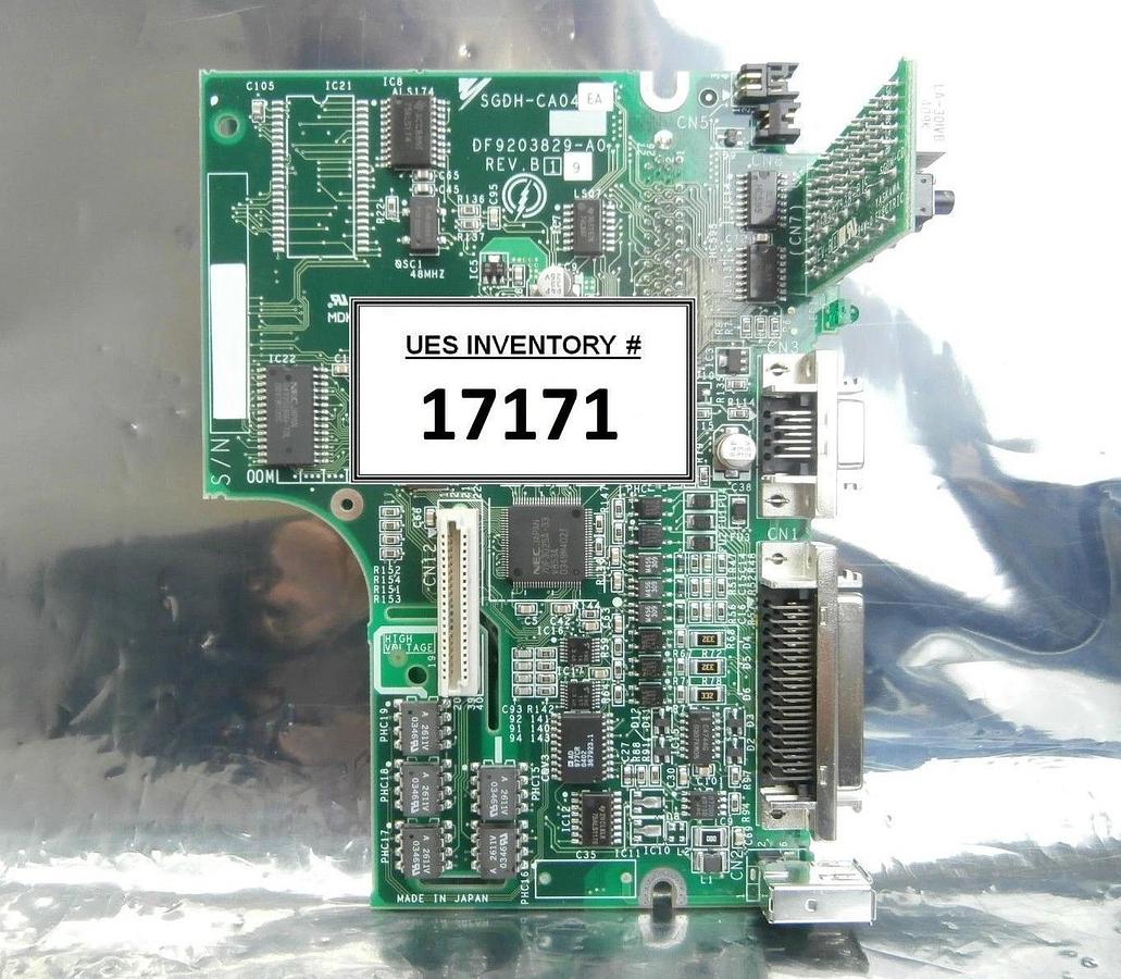 Used Yaskawa Electric SGDH-CA04EA Servo Drive PCB DF9203829-A0 Used Working