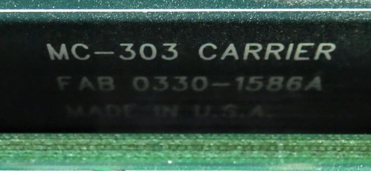 Used SBS Technologies MC-303 CARRIER PCB Card 0330-1586A P1-OCTAL Working Surplus