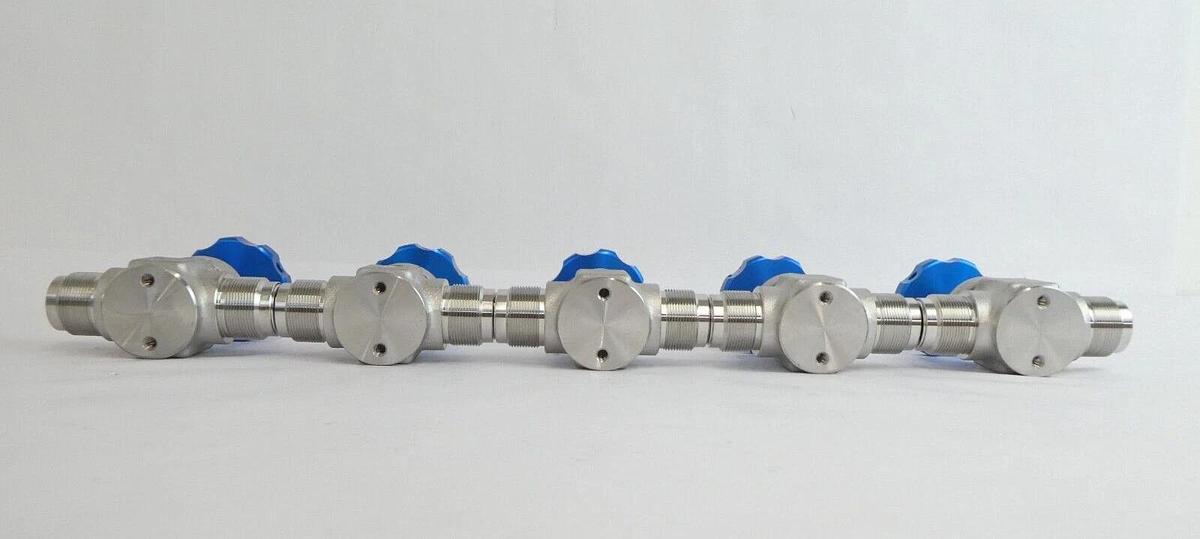 Used IHARA 9C16 Bellows Manual Valve 10k-3/4 Reseller Lot of 10 Working