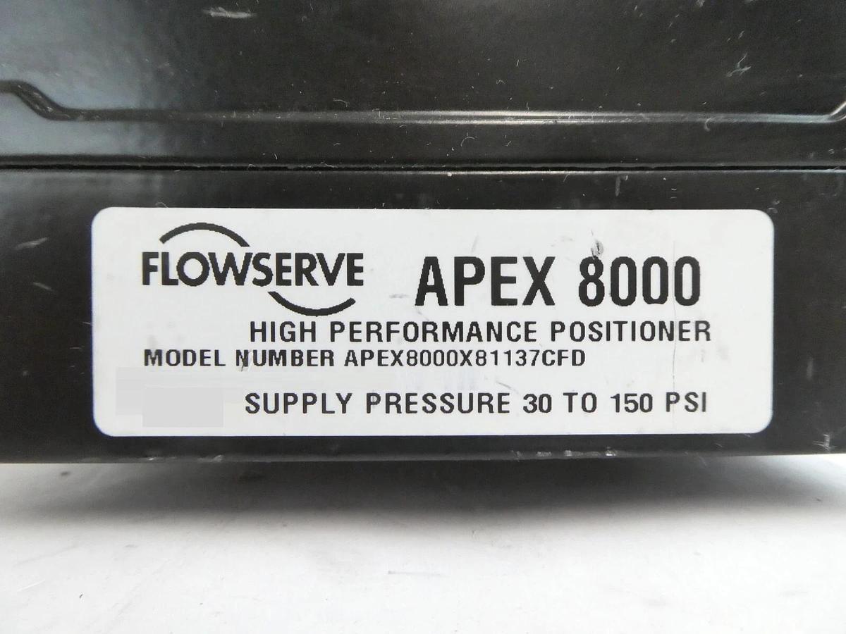Used Flowserve APEX8000X81137CFD Positioner Transducer APEX 8000 Lot of 2 Working