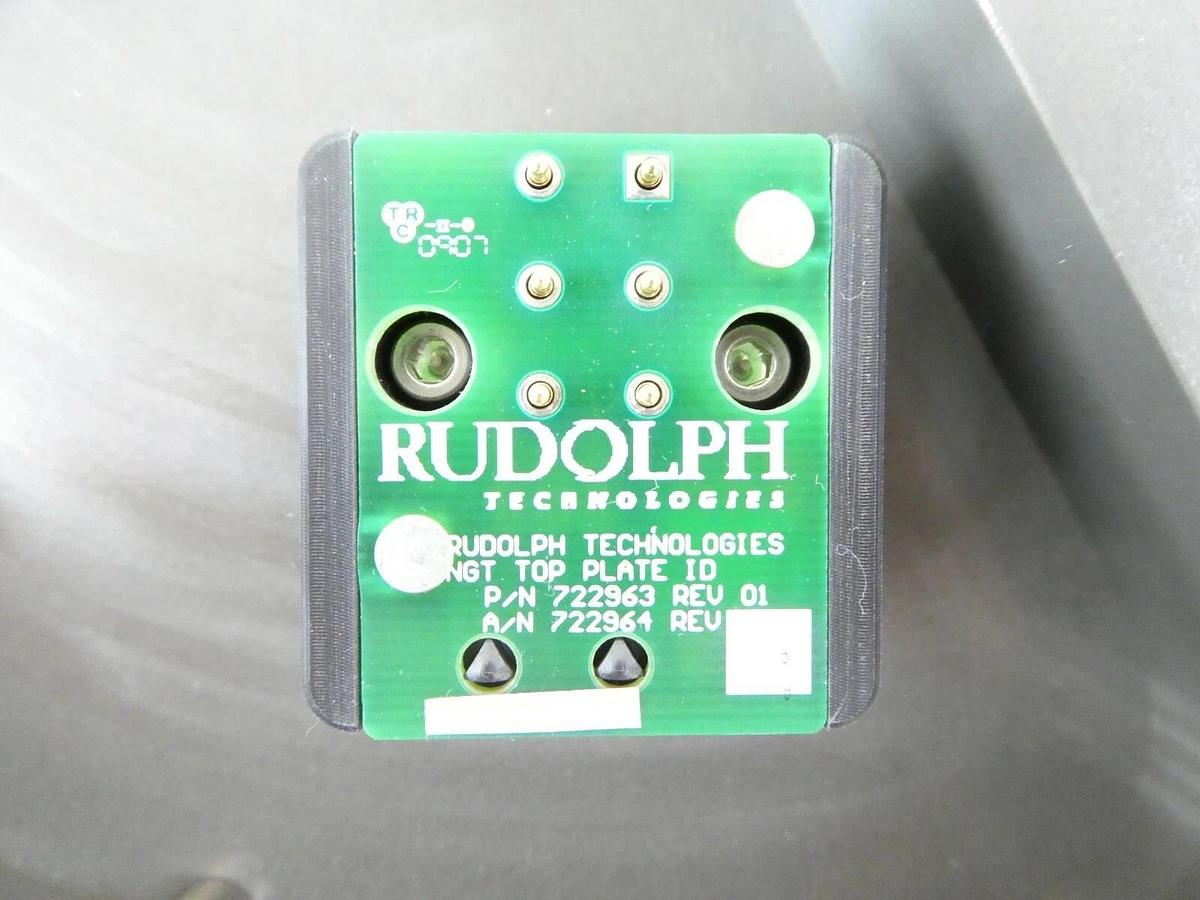 Used Rudolph Technologies 727237 300mm Wafer Chuck with Carbon Pad 722963 F30 Working