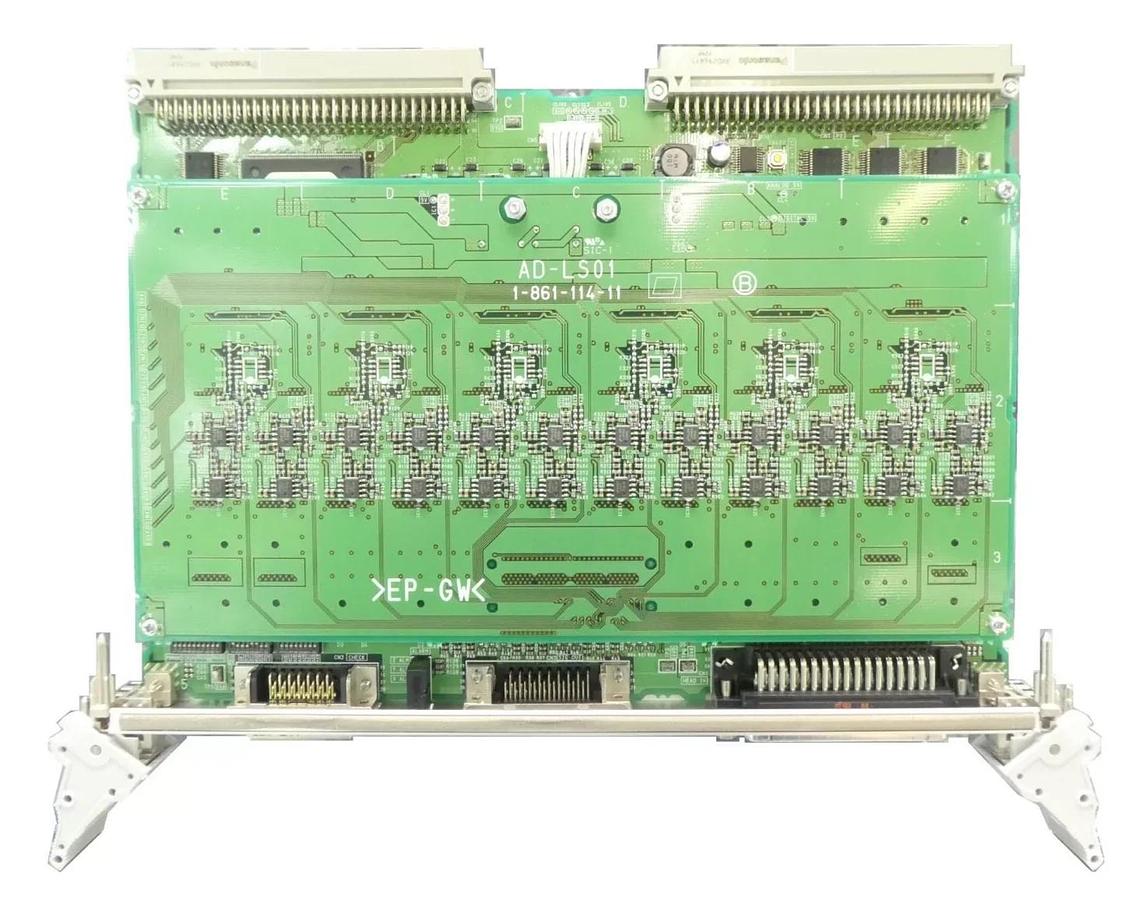 Used Sony 1-861-113-11 Laserscale Processor PCB Card VME DPR-LS35 Nikon NSR Working