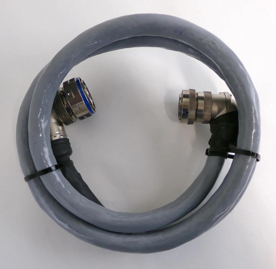Used Alcatel Adixen A215300-017-C2-C2 Turbomolecular Pump Cable Working