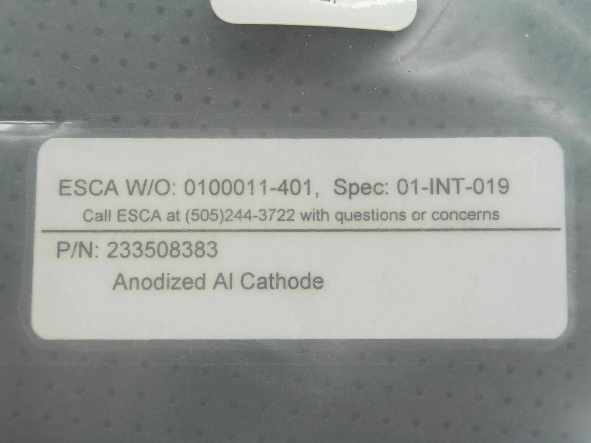Lam Research 233508383 8" Anodized Al Aluminum Cathode New Surplus