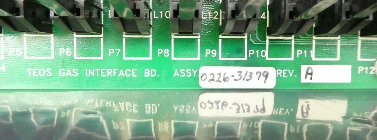 Used AMAT Applied Materials 0226-31379 TEOS Gas Interface PCB 0100-09107 Working