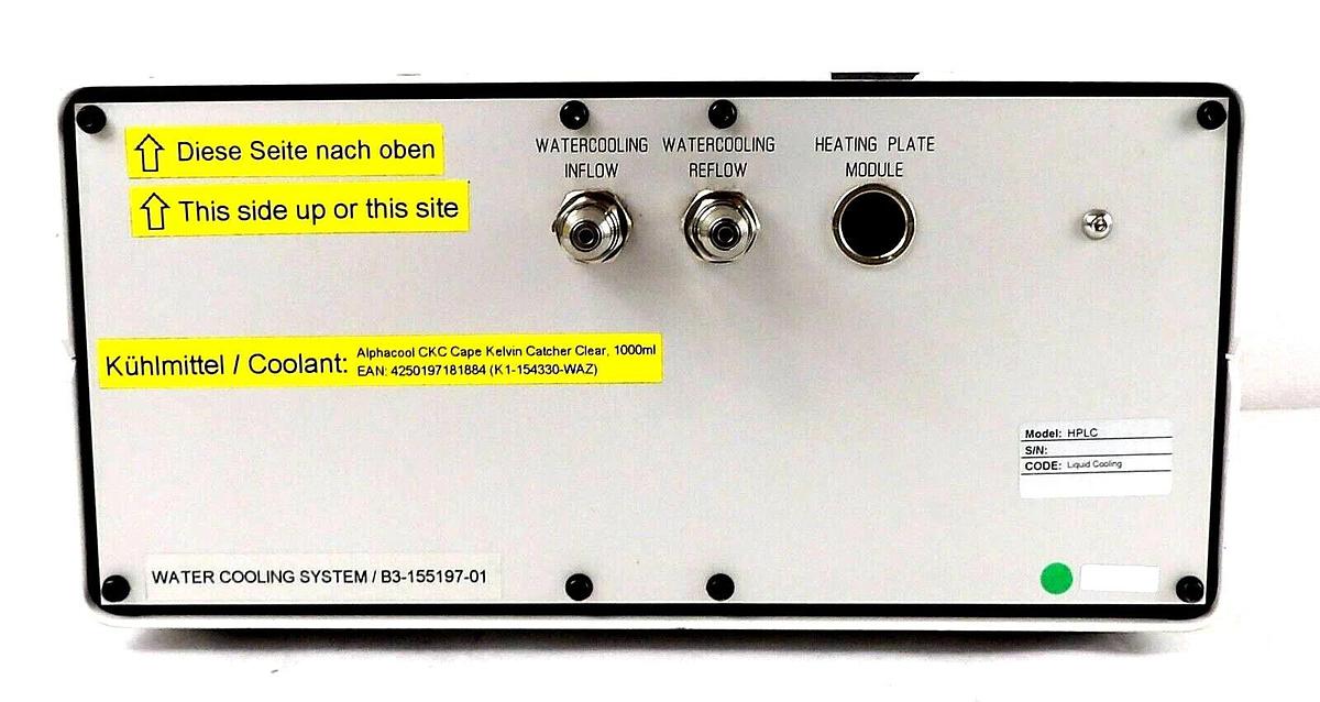 Used Finetech HPLC Liquid Chromatography Water Cooling System Untested Surplus