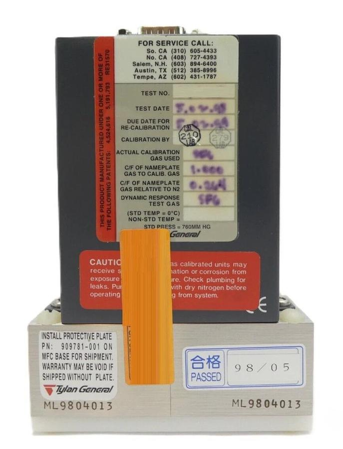 Refurbished Tylan FC-2979MEP5 Mass Flow Controller MFC 2979 Series Lot of 3 OEM Refurbished