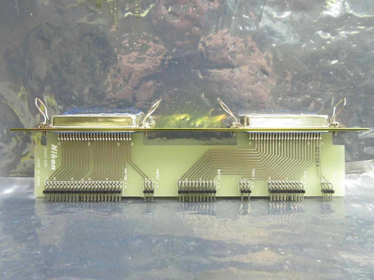 Used Nikon 4S013-008 Interface Board PCB NSR-1755G7A Step-and-Repeat G-Line Used
