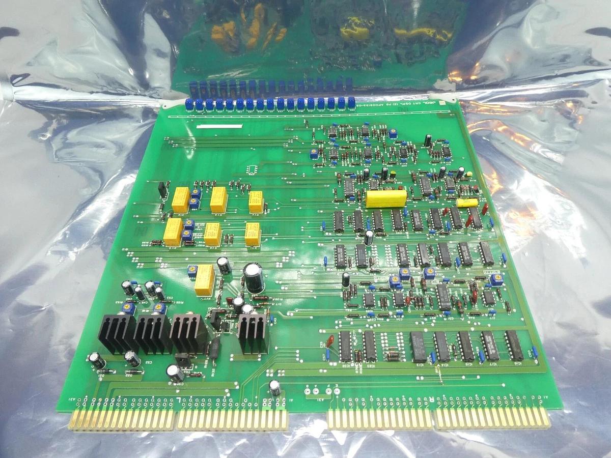 Used JEOL AP002133-02 PCB Card CRT DSPL(2) PB JSM-6300F SEM Working Surplus