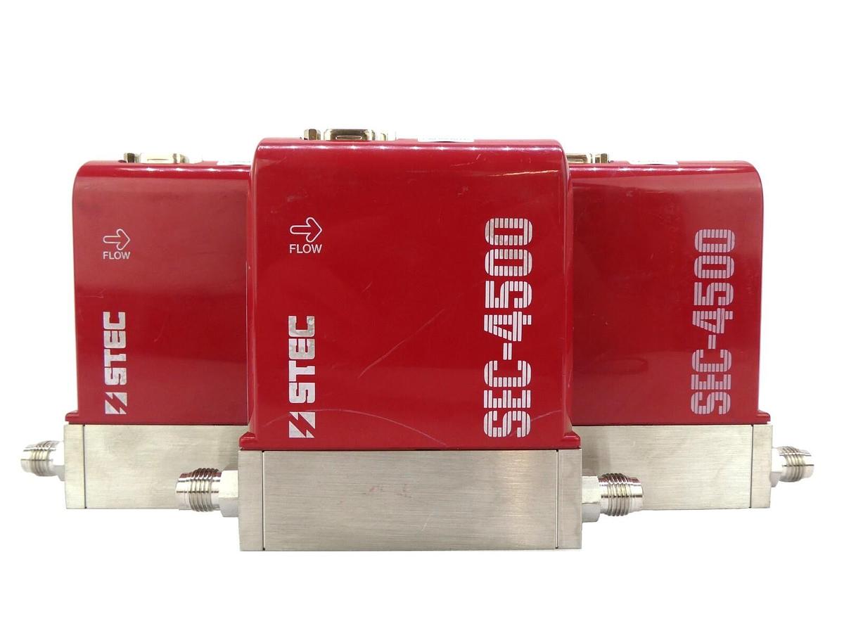 Used Horiba STEC SEC-4500M Mass Flow Controller SEC-4500 10 LM O2 Reseller Lot of 3