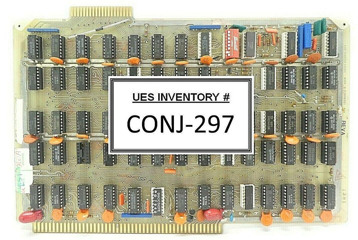 Used Varian Semiconductor VSEA D-F3898001 End Station Logic PCB Card Rev. A Working