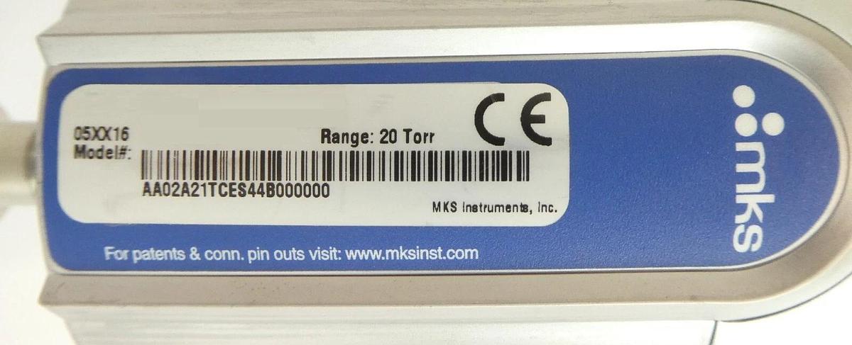 Used MKS Instruments AA02A21TCES44B000000 Baratron Pressure Transducer Working Surplu