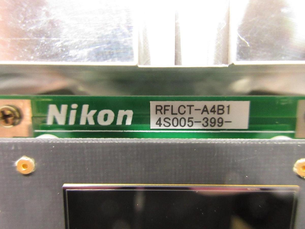Used Nikon Precision 4S005-399 Reflectance Sensor Assembly RFLCT-A4B1 NSR Working