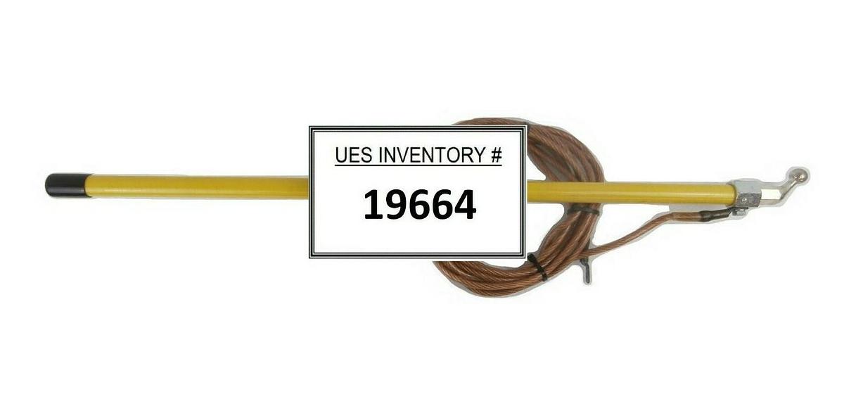Used Peyer Energietechnik 1395 Discharge Rod & Ground Cable 30kV DC Balzers Working
