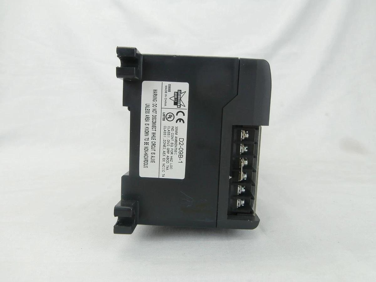 Used Automation Direct D2-09B-1 9-Slot PLC Controller DirectLOGIC 205 Missing Covers