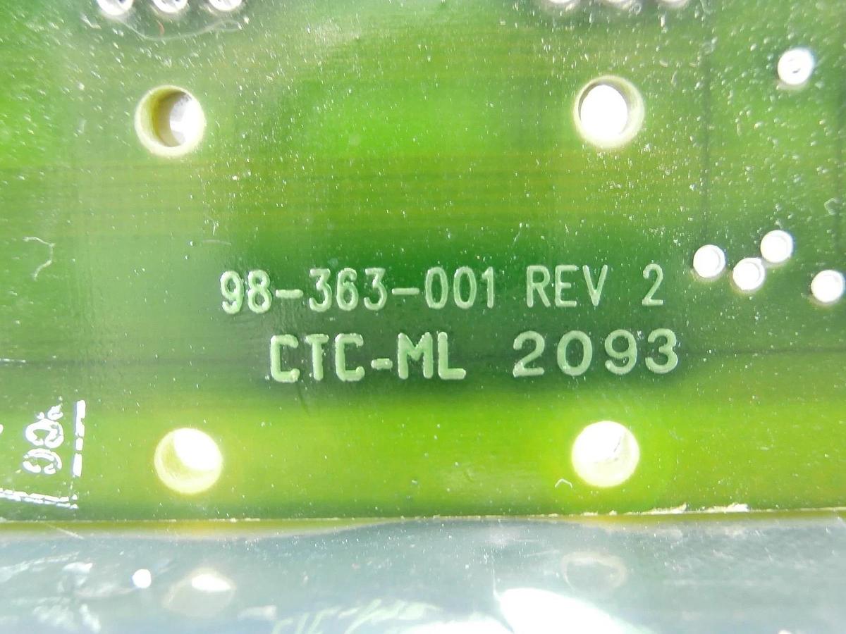 Used Tegal 98-363-00 VME Backplane Board PCB CTC-ML Used Working