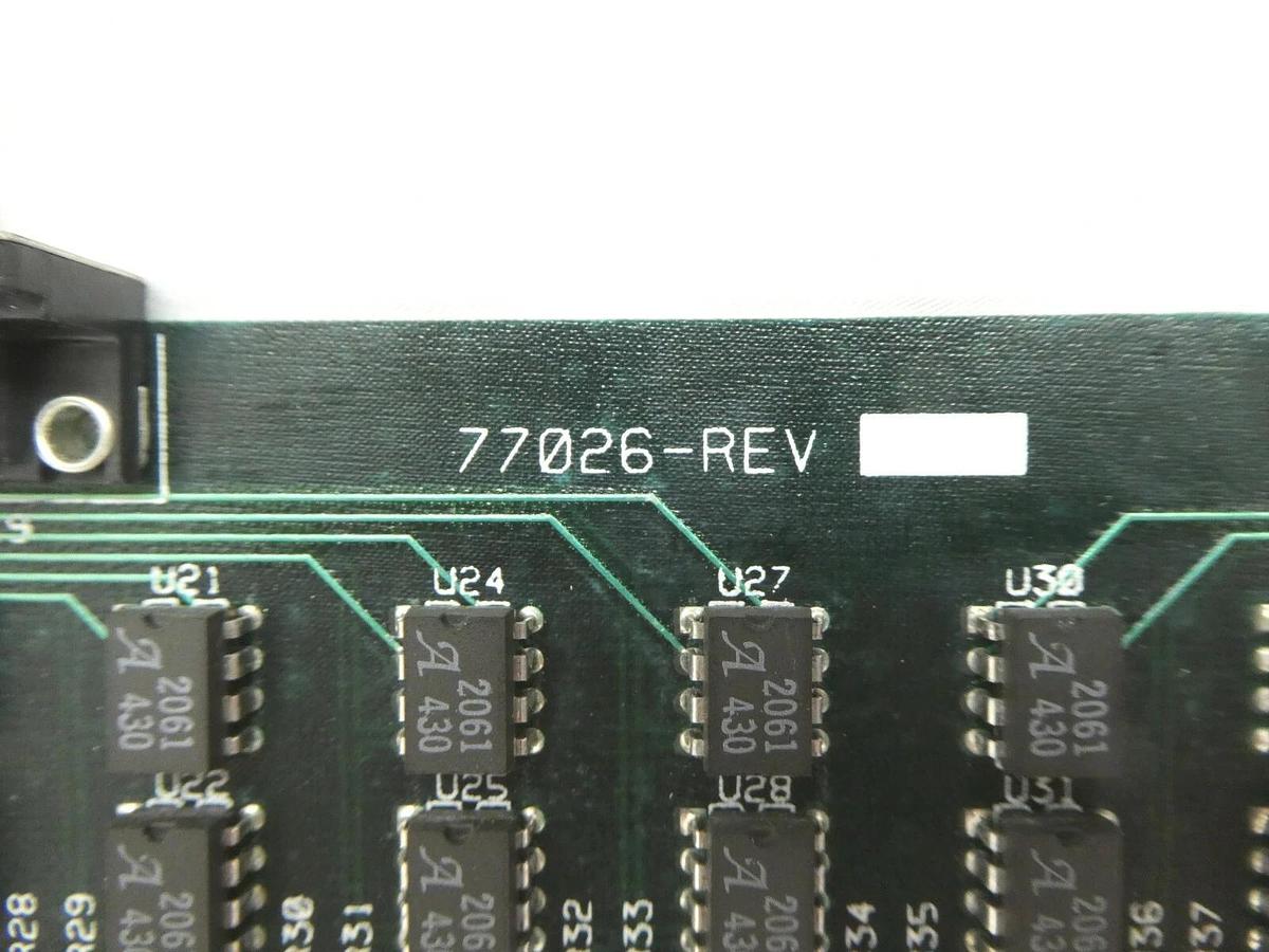 Used Plasma-Therm 77026 96 Channel Digital I/O Board PCB Card Clusterlock 7000 Spare