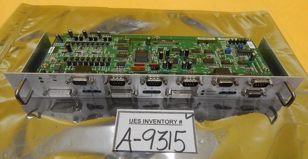 Used TEL Tokyo Electron E281-000016-41 FDP3 Display PCB Card T-3044SS Working Spare