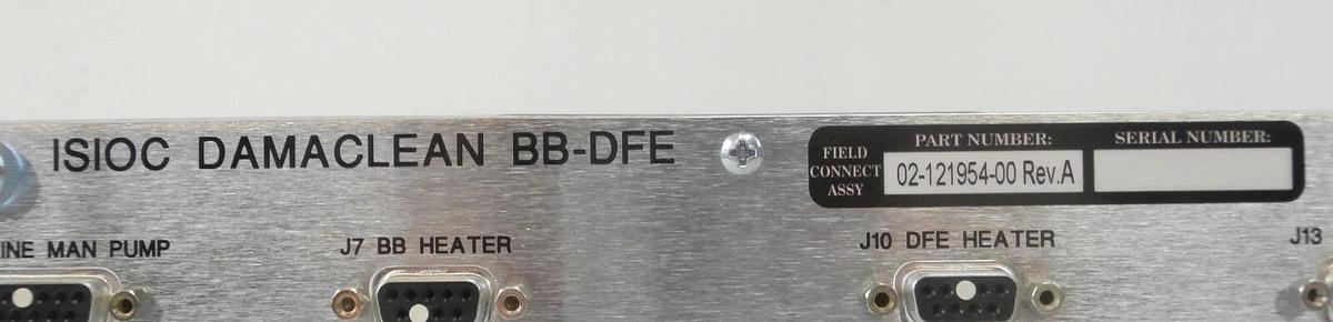 Refurbished Digital Dynamics 02-121954-00 DAMACLEAN BB-DFE Novellus 02-120201-00 Refurbished