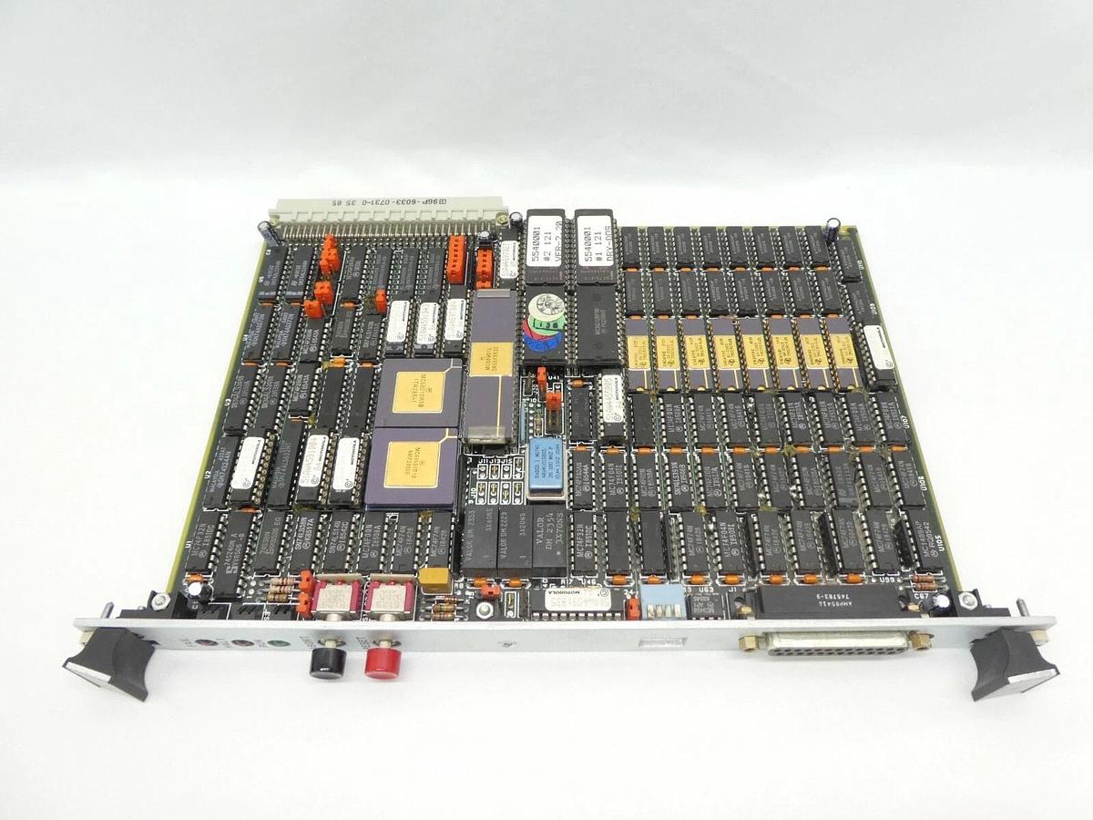 Used Motorola 01-W3293B 02 VME PCB Card MVME 121 Rev. R Working Surplus
