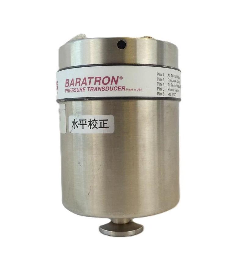 Used MKS Instruments 627B-15405 Baratron Pressure Transducer Small Dent Working