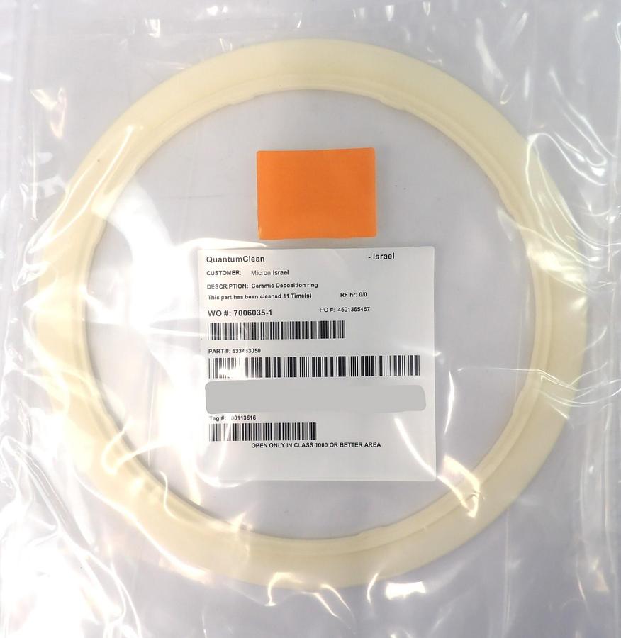 Refurbished Micron 633463050 Ceramic Deposition Ring Copper CU Exposed Refurbished