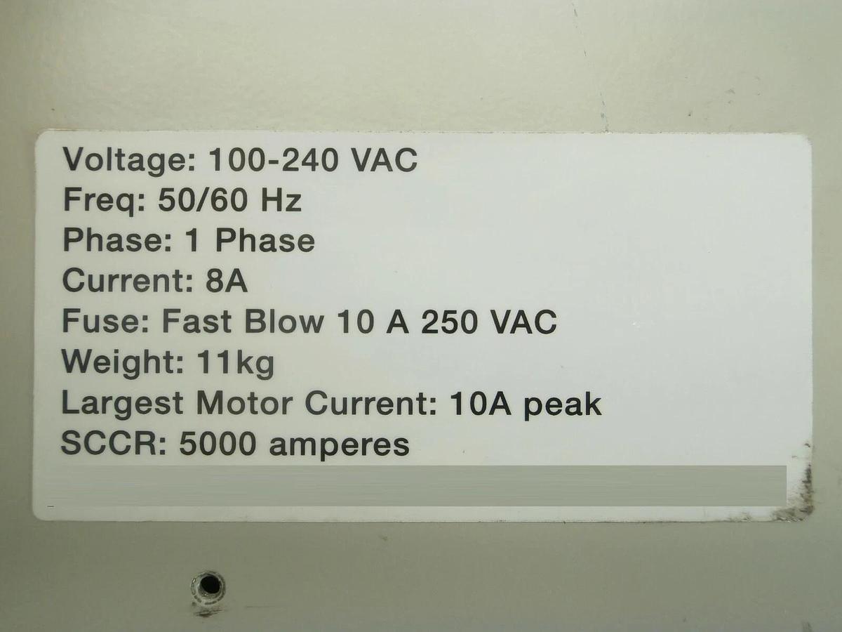 Used Brooks Automation 146828 Series 8 Robot Controller 10000 Working Surplus