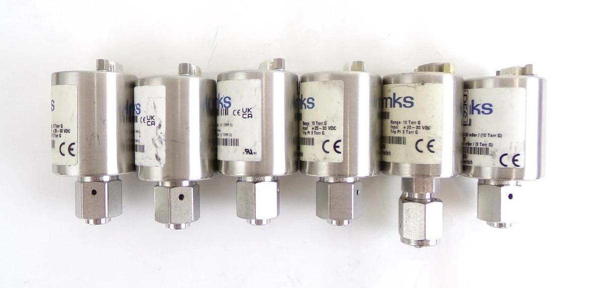 Used MKS Instruments Type 41 Baratron Pressure Switch 41A 41B Lot of 10 Working