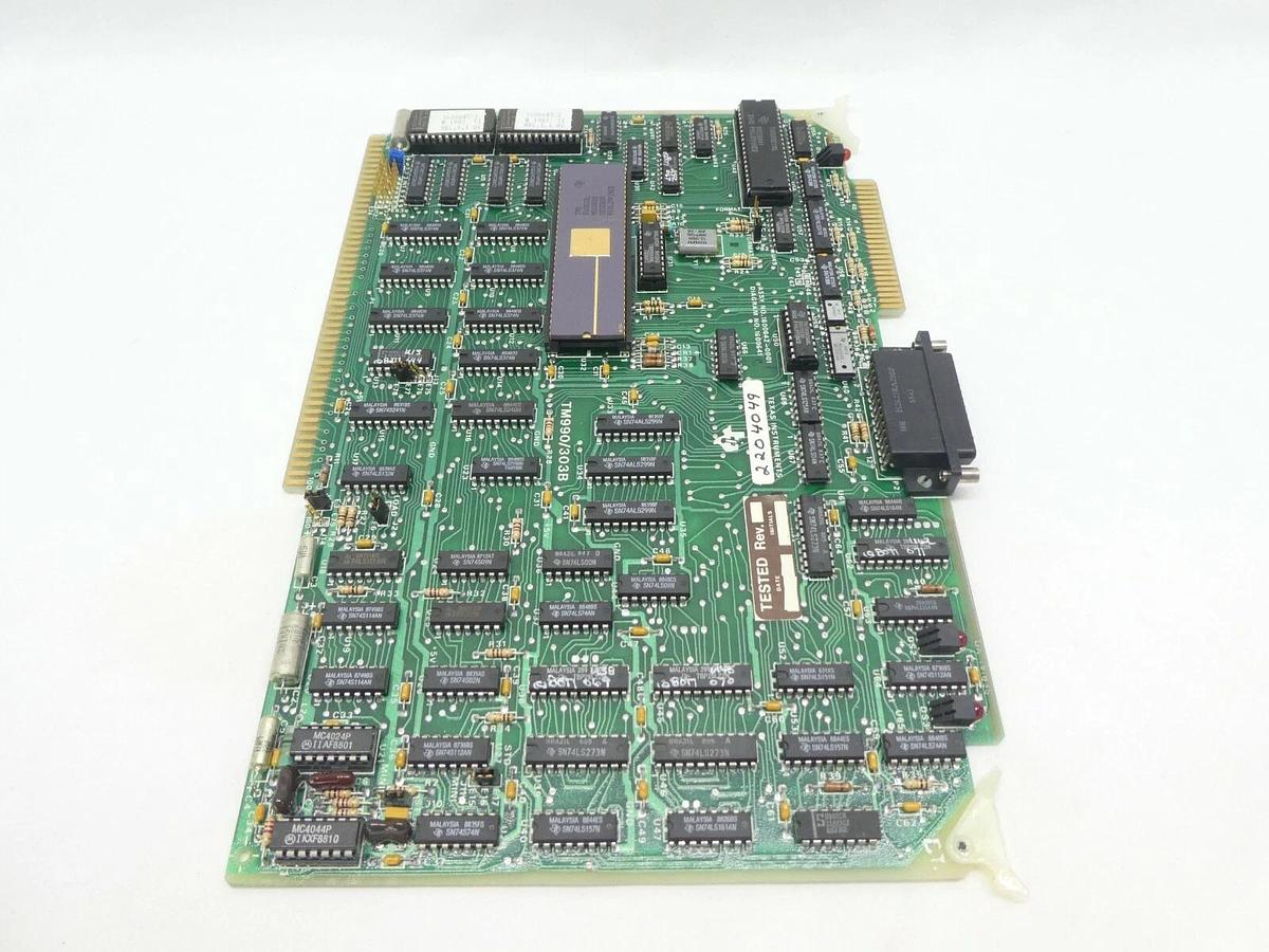 Used Texas Instruments 1600642-0001 1 Disc Control PCB Card TM990/303B Varian 2204049
