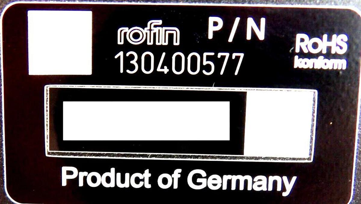 Used Rofin 130400577 Rofin-Sinar Laser Assembly W/Cable PowerLine IC E-30 Surplus