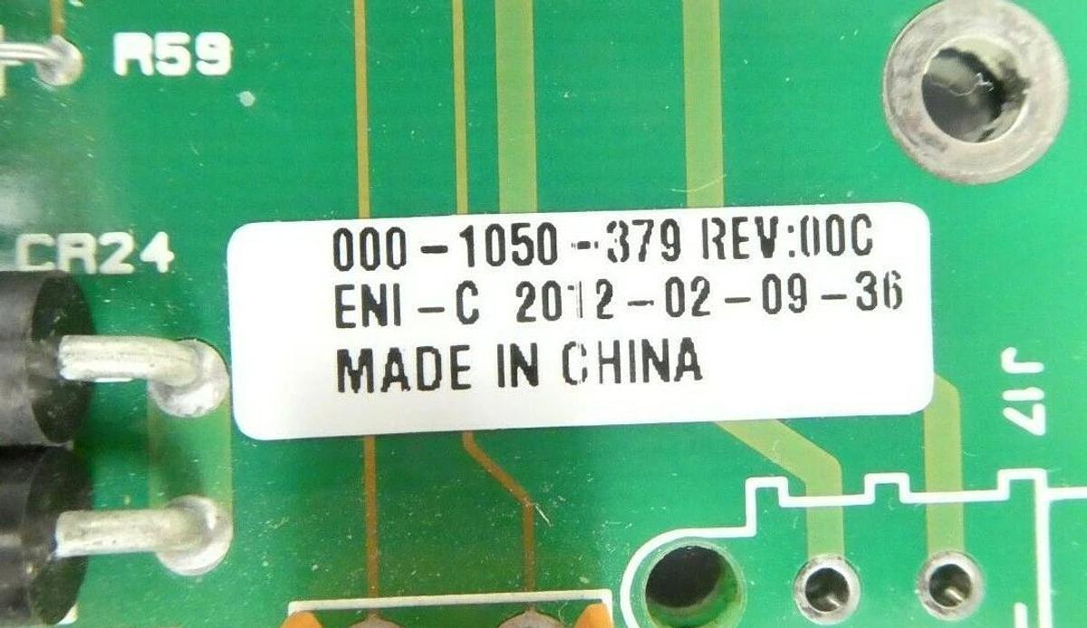 Used ENI Power Systems 000-1050-379 RF Generator PCB GHW-50 Genesis Working Surplus