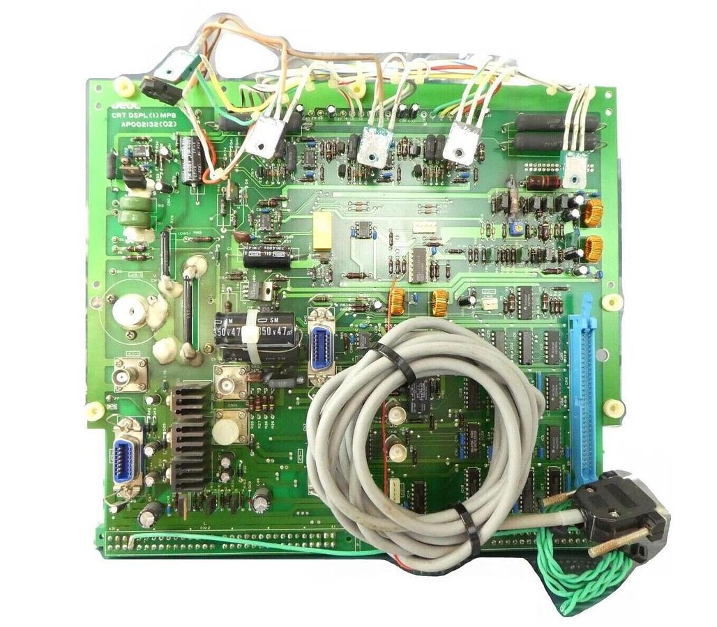 Used JEOL AP002132(02) CRT Display PCB DSPL(1)MPB JSM-6400F SEM Working Surplus