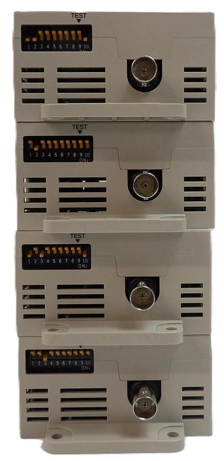 Used Omron V640-HAM11-V3 Amplifier Unit Assembly V640 Series Lot of 4 Working